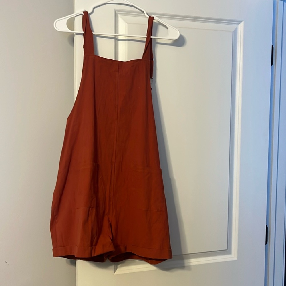 Women’s Burnt Orange Overalls